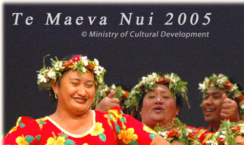 Dance Group from Mauke - Te Maeva Nui 2005 / Cook Islands