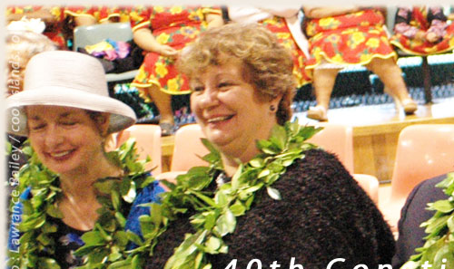 former Prime Ministers, Dr. Williams, Dr. Woonton - Cook Islands 40th Constitution Day - 4th August 2005