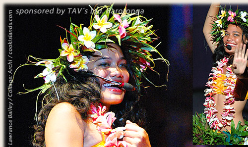 Tevae Howard from Rarotonga/ Miss tiare election 2005/06