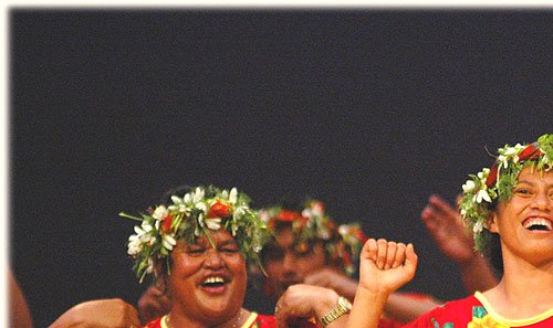 Dance Group from Mauke - Te Maeva Nui 2005 / Cook Islands