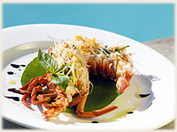 dish by Sandals Restaurant - Crayfish dish - click to enlarge